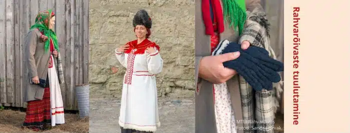 Rahvarõivaste tuulutamine, TALVE-ERI 12. detsembril Tallinna vanalinnas Rahvarõivaste tuulutamine, TALVE-ERI 12. detsembril Tallinna vanalinnas