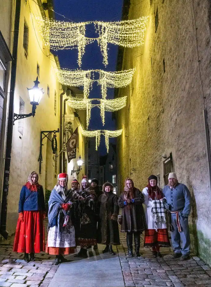 Esimene rahvarõivaste talvine tuulutamine õnnestus igati Esimene rahvarõivaste talvine tuulutamine õnnestus igati