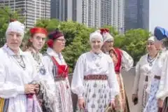 Chicago rahvarõivakooli pidulik lõpetamine 18. juunil 2023 Ameerika Ühendriikides