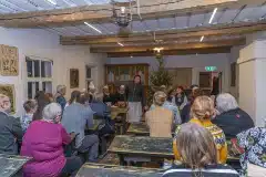 Vooremaa rahvarõivakooli pidulik lõpetamine Palamuse muuseumis 14.12.2024