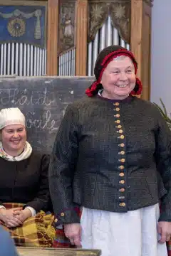 Vooremaa rahvarõivakooli pidulik lõpetamine Palamuse muuseumis 14.12.2024