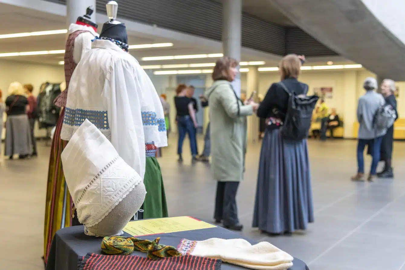 Rahvarõivakonverentsil Keilas.